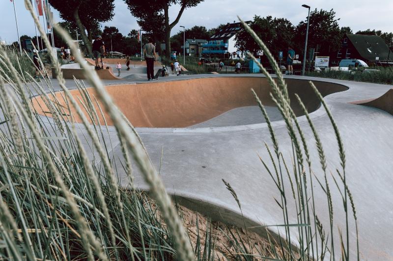 Scharbeutz skatepark, the German Venice Beach